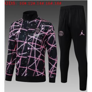 Chándal PSG 2025/26 (Black Starry Sky Long Zipper) - NIÑOS